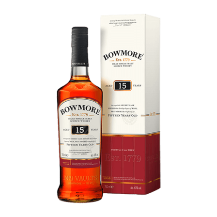 whisky rapport qualité/prix - Bowmore Single Malt Scotch Whisky 15 years