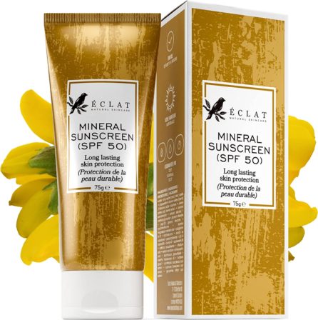 Eclat Skincare - Crème solaire minérale SPF50