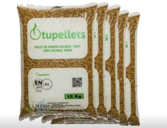 sac de pellets pas cher - Suinga Tupellets - 75 kg de granulés de bois 100% naturels pour le chauffage