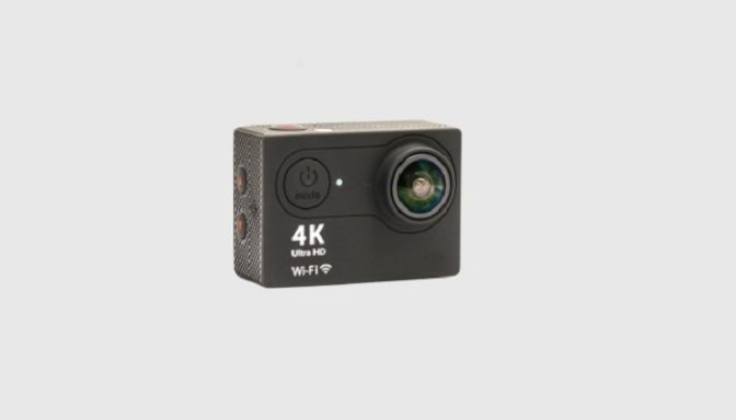 La caméra de sport 4K simple écran 