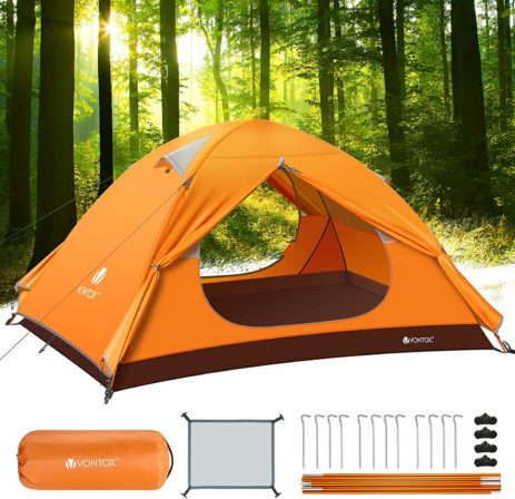 tente de camping - V Vontox - Tente de camping 4 saisons pour 2-3 personnes