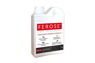 produit anti-rouille - FEROSE – traitement curatif anti rouille