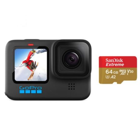 caméra de sport 4K - GoPro Hero 10 Black
