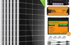 kit solaire autonome - Ecoworthy - Kit solaire autonome 720 W