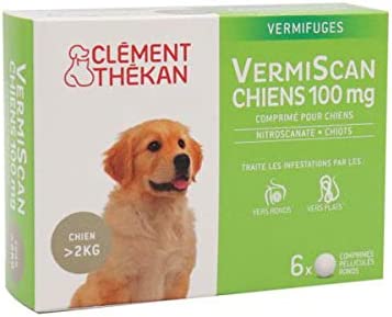 vermifuge pour chien - Clément Thékan Vermifuge Vermiscan