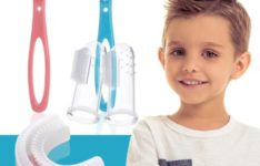 brosse à dents 360 - ZOOAO – Brosse à dents U