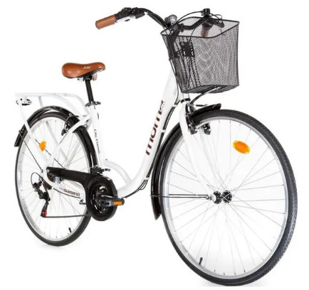 vélo hollandais pour femme - MOMA BIKES City Classic 28 bln