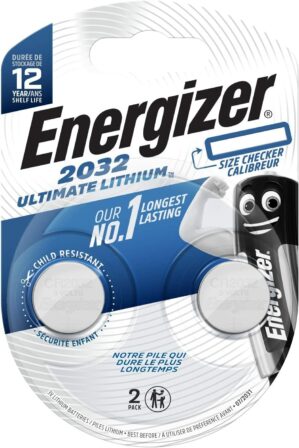piles CR2032 - Energizer CR2032 3V
