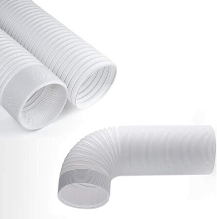 tuyau de climatiseur mobile - Joyooo - Tuyau de climatiseur mobile flexible en PVC 1.5 m x 15 cm