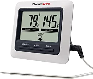 thermomètre de cuisson - ThermoPro TP04 - Thermomètre de cuisine numérique avec sonde