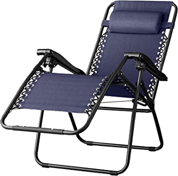 chaise de camping - Amazon Basics Zéro Gravité