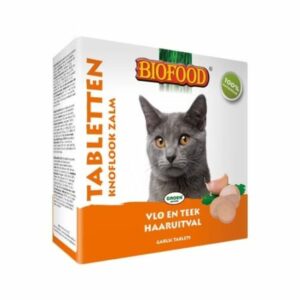  - Biofood chat anti-puces et tiques au saumon 100 comprimés