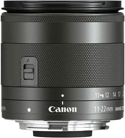 objectif grand angle Canon - Canon EF-M 11-22mm f/4-5.6 IS STM