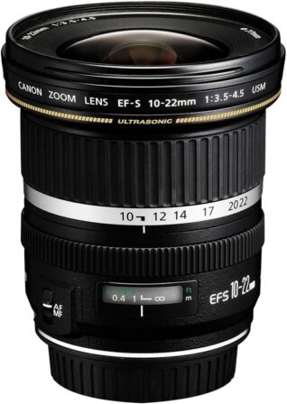 objectif grand angle Canon - Canon EF-S 10-22 mm f/3.5-4.5 USM