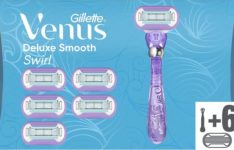 rasoir jetable pour femme - Gillette Venus Deluxe Smooth Swirl