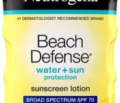 crème solaire pour femme enceinte - Neutrogena Beach Defense SPF 70