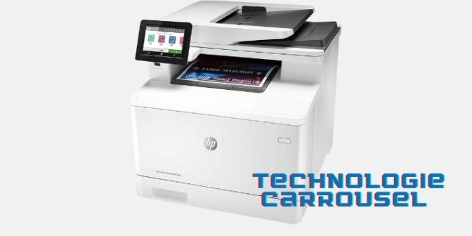 Imprimante laser couleur multifonction carrousel