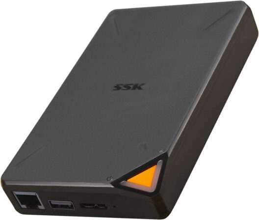 disque dur externe Wifi - SSK - Disque dur externe sans fil 2 To