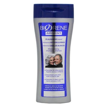 shampoing déjaunisseur - Biorene Argent Déjaunisseur Intensif (2 x 200 mL)