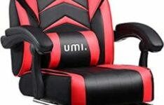 Umi – Chaise gaming en cuir synthétique