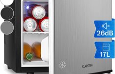 réfrigérateur pour camping-car - Klarstein - Mini frigo de chambre (17 L)