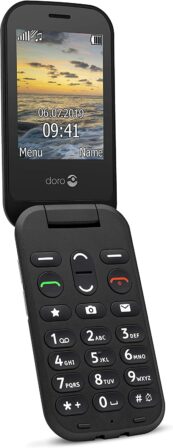 téléphone portable à clapet pour sénior - Doro 6040
