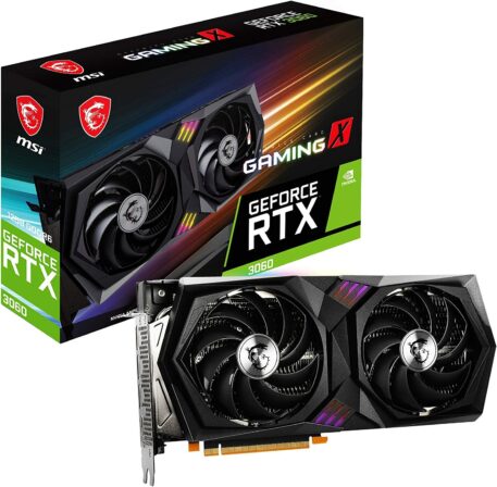 carte graphique gamer - MSI RTX 3060 Gaming X