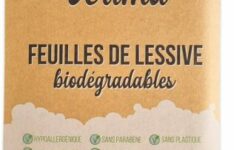 Vertma Feuilles de lessive biodégradables