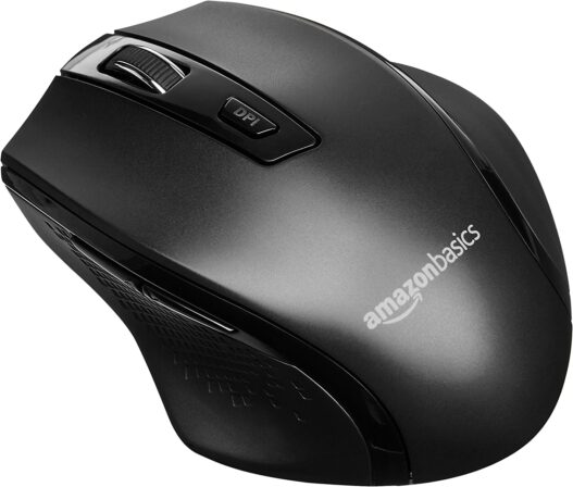 souris sans fil sur Amazon - AmazonBasics - Souris ergonomique ‎G6B-BK