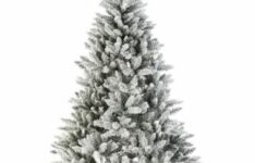 sapin de Noël artificiel - Amazon Basics - Sapin de Noël artificiel enneigé 210 cm