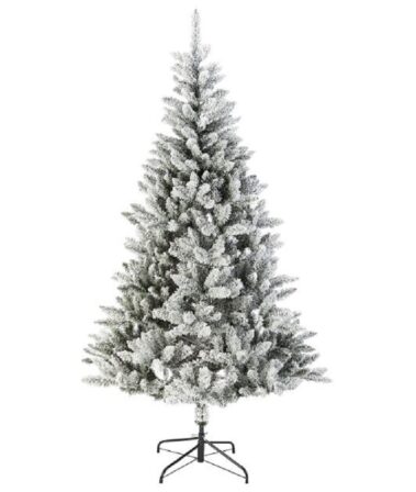 sapin de Noël artificiel - Amazon Basics - Sapin de Noël artificiel enneigé 210 cm