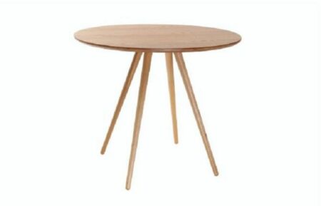  - Miliboo – Table à manger ronde bois clair D90 cm ARTIK