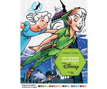 Coloriages mystères - les grands classiques Disney t.2