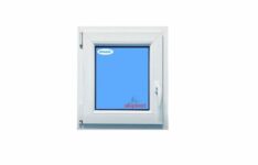 fenêtre PVC - Eco-Blu - Fenêtre PVC oscillo-battante tirant gauche verre dépoli 70 x 50 cm