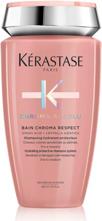 shampoing pour cheveux colorés - Kérastase Bain Chroma Absolu 250 mL