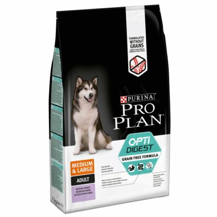 croquettes pour chien sans céréales - Purina ProPlan OptiDigest sans céréales