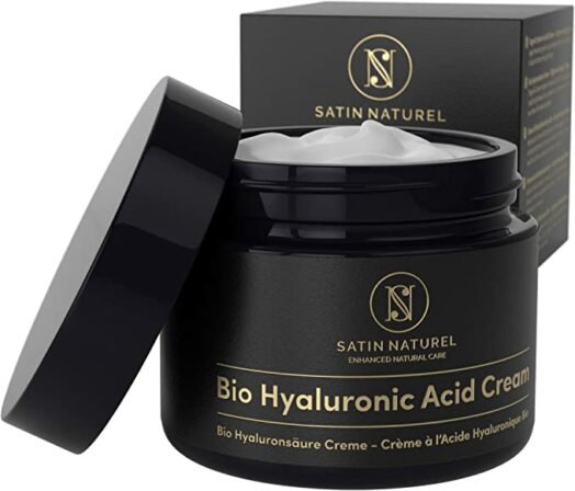 crème anti-rides après 50 ans - SatinNaturel Bio Hyaluronic Acid Cream