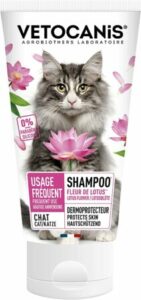  - Vetocanis – Shampoing usage fréquent pour chat