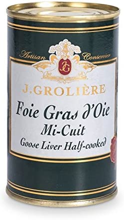 Grolière – Foie gras d’oie mi-cuit (300 g)