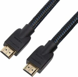  - <strong>Amazon Basics Câble HDMI tressé 4,6 m</strong>