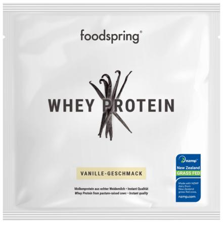 whey vanille - Foodspring Protéine Whey (échantillon)