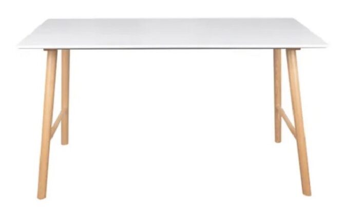 table scandinave - Table L.140 ITO blanche