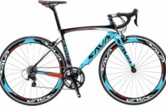 vélo de triathlon - SAVA Vélo de route en fibre de carbone 700C
