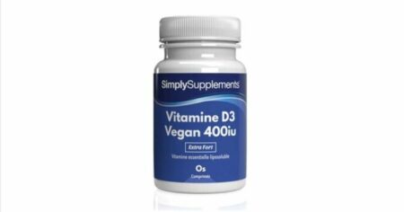  - Vitamine D3 Végane 400 iu SimplySupplements
