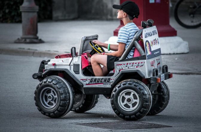 La Jeep électrique pour enfant