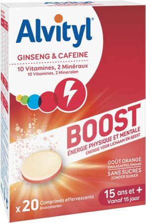 comprimés de caféine - Alvityl Boost