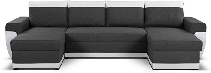 Canapé d'angle panoramique Milan Lisa Design
