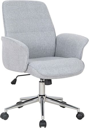 chaise de bureau design - Chaise de Bureau Gris 0704M/2488 SixBros