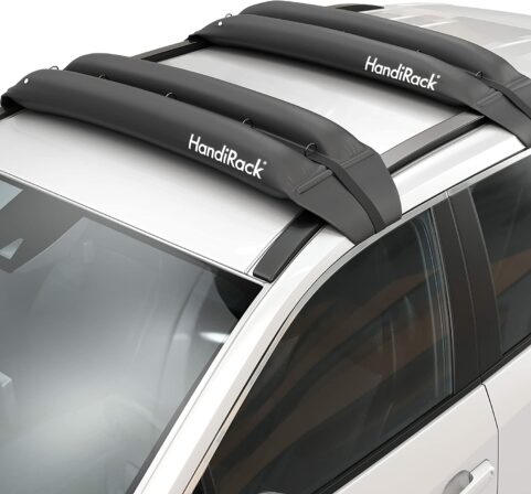 Pack complet 2 barres de toit Norauto pour véhicules équipés de barres  longitudinales - aluminium 118 cm - Norauto