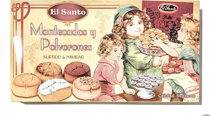 biscuit de Noël - El Santo – Mantecados et Polvorones assortis